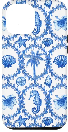 Vista 26 de Funda con estampado hawaiano para iPhone 16, nieta costera, niña de coco