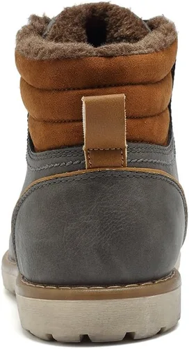 Vista 4 de Quicksilk EYUSHIJIA - Botas de nieve impermeables para hombre