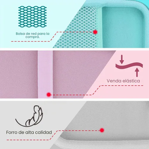 Vista 6 de Lebakort Funda rígida compatible con Texas Instruments TI-84 Plus CE/TI-84 Plus/TI-84 Evo/TI-Nspire CX II CAS/TI-Nspire CX II/TI-83 Estuche Iris