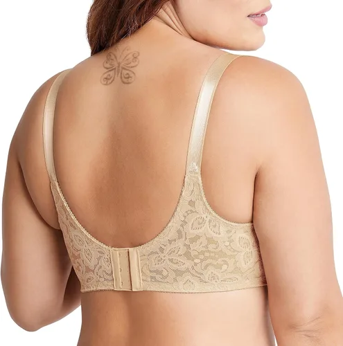 Vista 3 de Bali Women's N Smooth Stretch Lace Underwire Bra Df3432