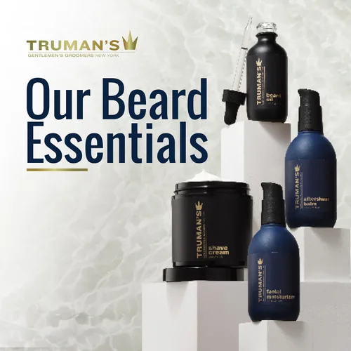 Vista 4 de Truman's Gentlemen's Groomers Aceite para barba con aceites de aguacate y menta - 1.75 oz