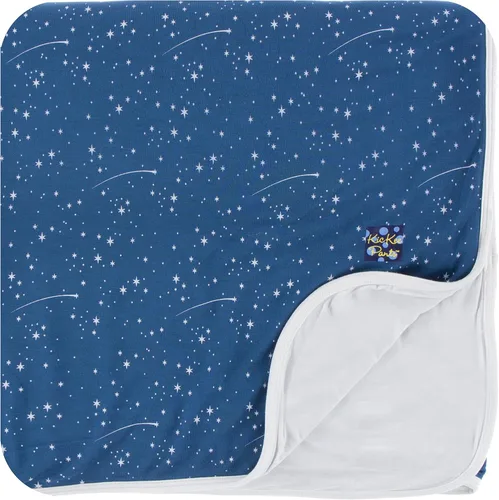 Vista 7 de KicKee Pants Manta estampada para niños pequeños, casas de Amazon, talla única