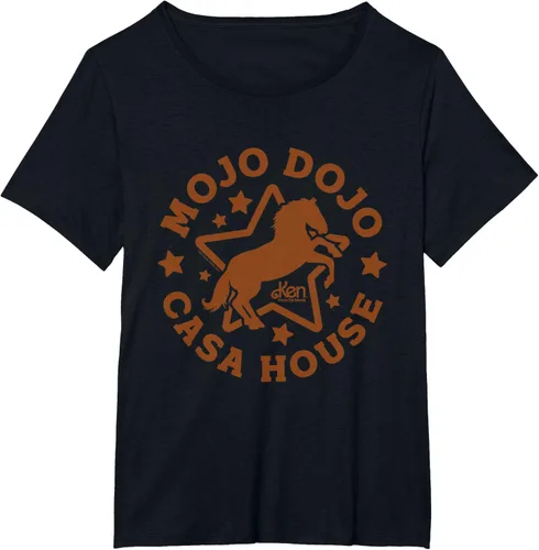 Vista 24 de Barbie The Movie - Camiseta Mojo Dojo Casa House, Negro