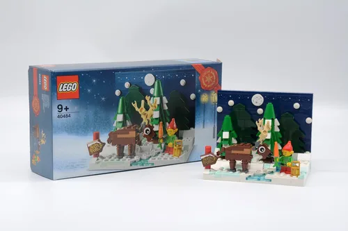 Vista 2 de Lego Exklusiv Set Vorgarten of The Weihnachtsmanns Limitiert 317 Teile