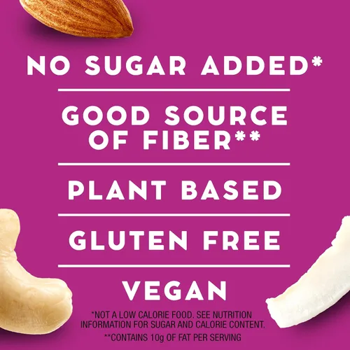 Vista 5 de Larabar - Barrita vegana de frutas y frutos secos sin gluten de tarta de crema de coco, 16 unidades 4 ingredientes reales: dátiles, coco