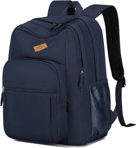 Vista 17 de Abshoo Classical Basic Mochila de viaje para escuela resistente al agua. Mochila escolar de espalda., Negro), BPDU1B1
