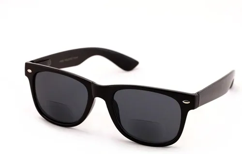 Vista 2 de Gafas de sol clásicas bifocales para lectura al aire libre, cómodas y elegantes para lectores simples de aumento