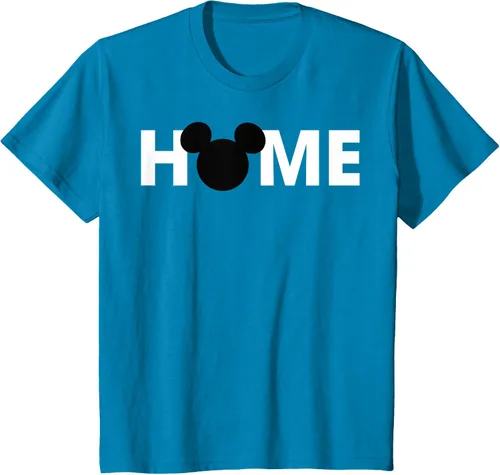 Vista 8 de Disney Mickey And Friends Mickey Silhouette Home - Camiseta, gris, S Gris Oscuro