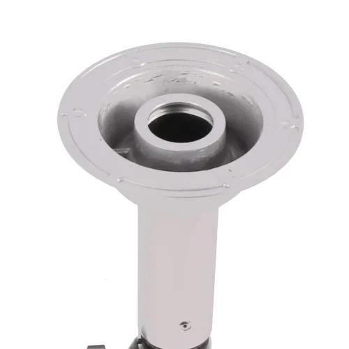 Vista 4 de Soporte de pedestal de mesa ajustable, base de pedestal de mesa con altura ajustable de 22 a 28 pulgadas, base de mesa de restaurante, base