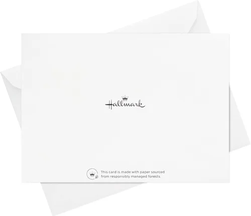 Vista 7 de Hallmark Surtido de tarjetas en blanco con organizador, flores (50 tarjetas de notas con paneles planos con sobres)