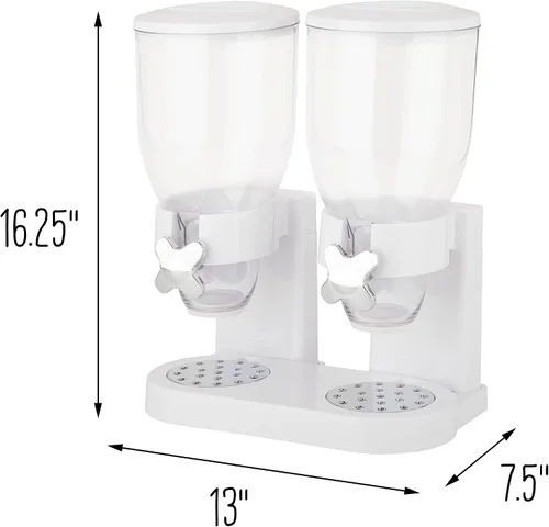 Vista 9 de Dispensador único Zevro de alimentos secos, Dispensador doble