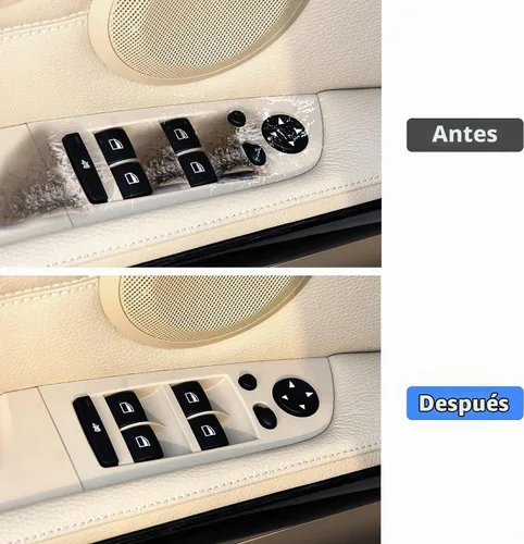 Vista 6 de Jaronx Para BMW Serie 3 E90 LCI/E91 LCI Manija de puerta lateral del Beige