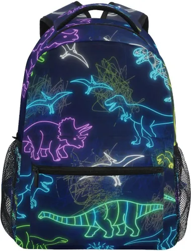 Vista 14 de senya Roaring Panther Mochila escolar Mochila de viaje para niños estudiantes, Patrón 1, Mochilas Daypack