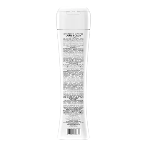 Vista 2 de naissant Champú Tonificante Cool Black para Cabello Pigmentos de Ultra Alta Pureza Neutraliza los Tonos Rojos y Naranjas Ácido Hialurónico