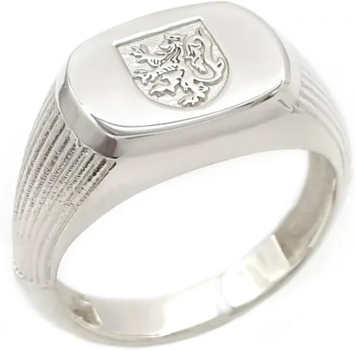 Vista 2 de Elegante joyero unisex ovalado anillo de sello personalizado en oro sólido 9k, 14k y 18k, anillo de chevalier grabado personalizado, inicial