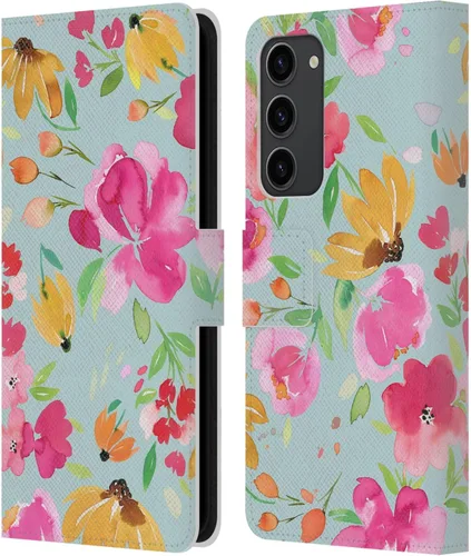 Vista 131 de Head Case Designs Officially Licensed Ninola Butterfly Nature Spring Floral Leather Wallet Case Compatible with Samsung Galaxy A07 4G
