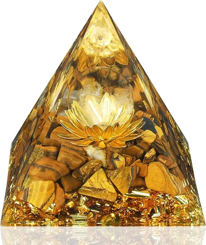Vista 4 de YATOJUZI Torre de Cristales Curativos de Amatista de 2.4 pulgadas, Cristal de Chakras, Reiki, Orgonita, Piedras Preciosas para Atraer Energía