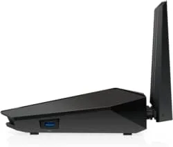 Vista 5 de Netgear Nighthawk AX2400 Router WiFi 6 de doble banda (hasta 2.4 Gbps) con NETGEAR Armor, puerto USB 3.0 (RAX29)
