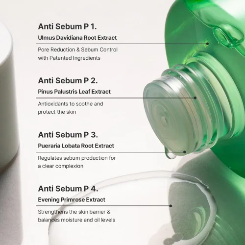 Vista 6 de ROUME - Tónico facial de perejil acuático (33,975 ppm), minimizador de poros y control de sebo para pieles grasas y mixtas, iluminadora