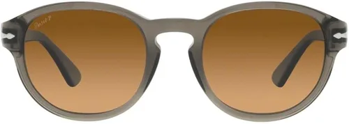 Vista 2 de Persol PO 3304S - Gafas de sol unisex con sombra 5022140 Gris Taupe Transparente