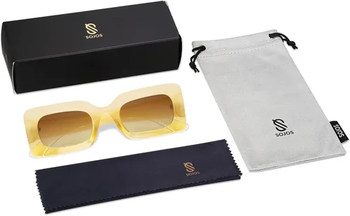 Vista 6 de SOJOS Trendy Sunglasses for Women and Men