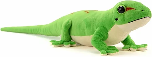 Vista 8 de Day Geckos - Peluche de lagarto realista de 16 pulgadas, peluche de lagarto Geckos de simulación, peluche de cola geckos suave, juguetes de animales