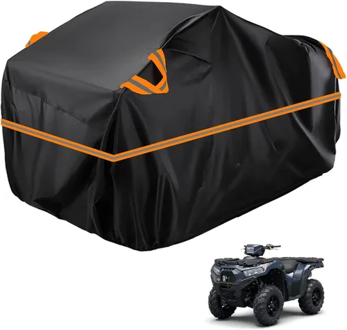 Vista 22 de Cubierta para ATV impermeable compatible con Arctic Cat H1 EFI TRV Cruiser 4x4 2011, cubierta de 210D para vehículos de 4 ruedas, cubierta para quad