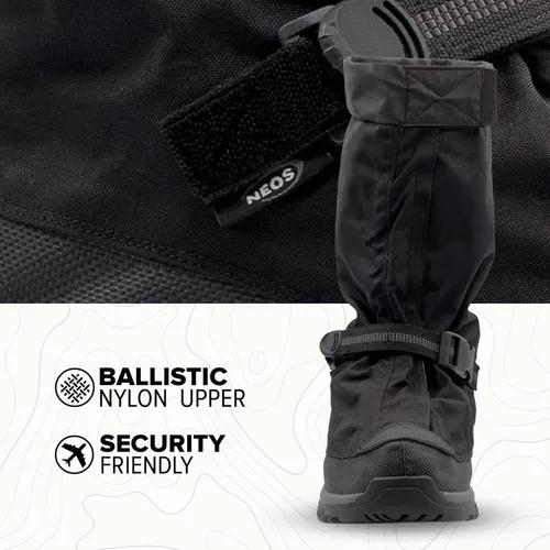 Vista 4 de Neos Voyager Botas impermeables de invierno para hombre y mujer - Se ajusta a botas de nieve y de trabajo - Calificadas para 0°F