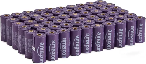 Vista 13 de Amazon Basics Bolsas para excrementos de perro, 120 unidades, mejoradas para garantizar a prueba de fugas, sin perfume, color negro