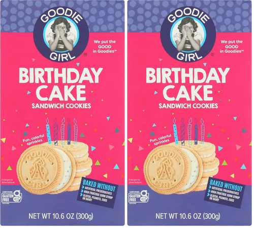 Vista 9 de GOODIE GIRL Cookie Cr?®me - Pastel de cumpleaños, 10.6 onzas