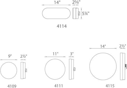 Vista 2 de WAC Lighting Slice - Montaje empotrado redondo LED de 15 pulgadas, 2700 K en níquel cepillado
