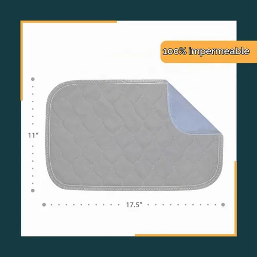 Vista 6 de rocket & rex Almohadillas Premium Lavables para Transportadoras de Mascotas, Reutilizables, Impermeables y Absorbentes, Almohadillas para Perros