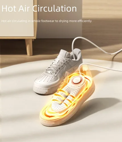 Vista 3 de Secador Eléctrico de Zapatos Snowpea, Secador de Botas de Esquí, Calentador de Zapatos y Botas para Zapatillas Deportivas Sudadas con Temporizador