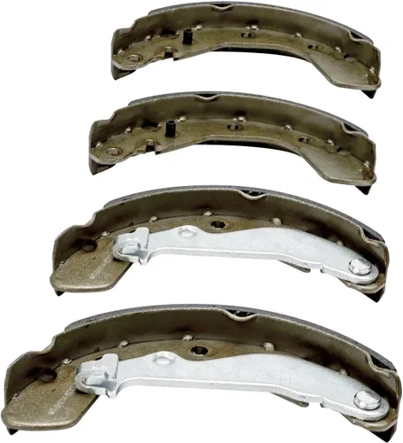 Vista 5 de Detroit Axle - Zapatas de freno traseras para Chevrolet Aveo Aveo5 Spark Pontiac G3 Suzuki Swift+ Reemplazo de zapatas de freno semimetálicas