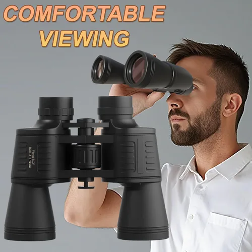 Vista 3 de Prismáticos de alta potencia de 20 x 50 para adultos, binoculares de visión grande, impermeables, compactos, con visión de poca luz