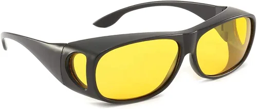 Vista 3 de 2 paquetes HD Fitover día noche conducción gafas antideslumbrantes con lentes polarizadas para hombres y mujeres