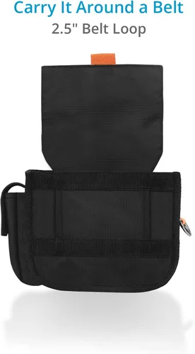 Vista 6 de PROAIM Bolsa de aire acondicionado (pequeña) para asistentes de cámara, puños y técnicos. Viene con un trabilla ancha para cinturón de 2.5