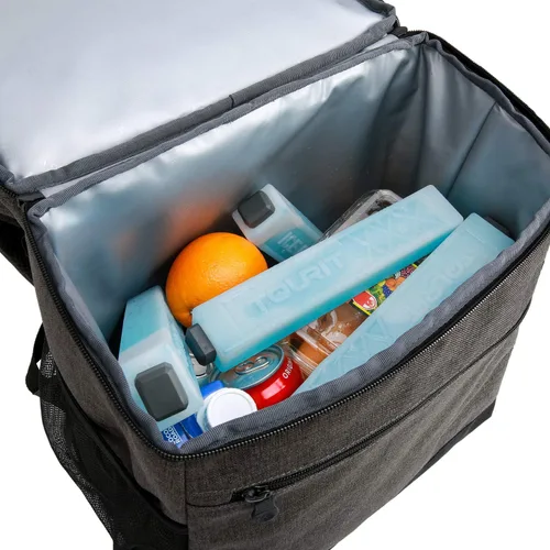 Vista 7 de TOURIT Bolsa térmica de almuerzo con bolsas de hielo reutilizables para enfriadores de larga duración