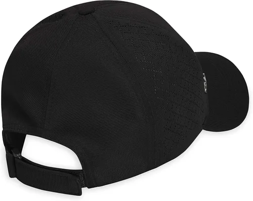 Vista 2 de Gaiam - Gorro de bola transpirable para mujer diseño de pico preformado tamaño ajustable para correr