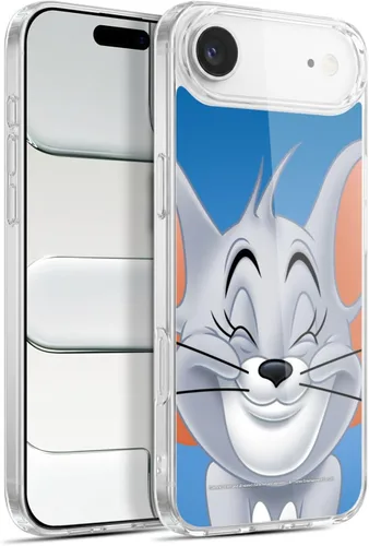 Vista 55 de Head Case Designs Funda de gel de cara completa con licencia oficial de Tom y Jerry Jerry [protección de grado militar] compatible con Apple iPhone