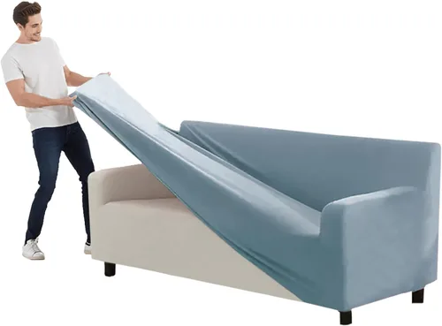 Vista 13 de Funda para Sofá de Terciopelo, Fundas Elásticas para Sofá para Funda Principal Separada/Respaldos y Cojines de Asiento, Funda para Sofá, para Fundas