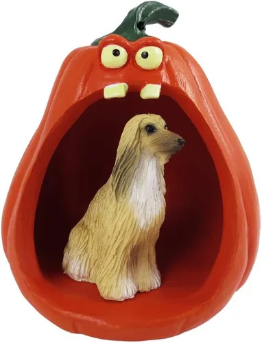 Vista 153 de Conversation Concepts Figura de Corgi galés de Halloween y calabaza Welsh Corgi Pembroke