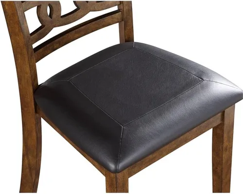 Vista 4 de New Classic Furniture Sillas de comedor Gia, juego de 2, color marrón