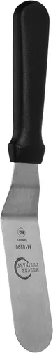 Vista 5 de Mercer Culinary Espátula recta, 4.25 pulgadas, acero inoxidable, negro
