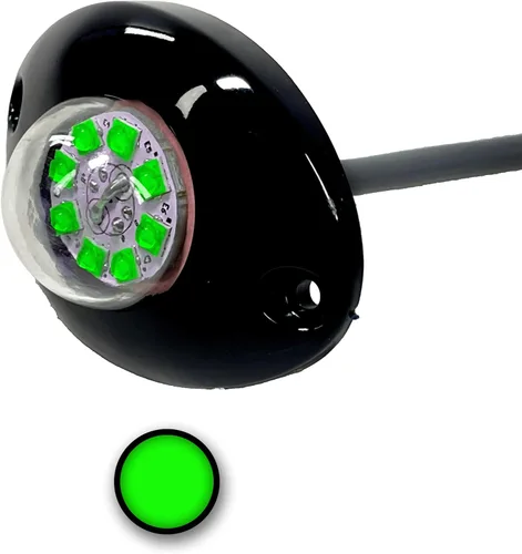 Vista 12 de Kit estroboscópico LED de perfil bajo de alta intensidad de 24 W, luz de advertencia de emergencia para camiones y automóviles, universal, 1 paquete