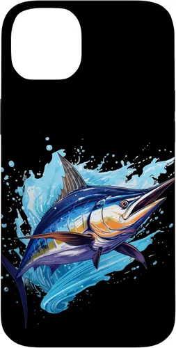 Vista 15 de Funda para iPhone 12 Pro Max con peces marinos para amantes de los pescadores y Marlin