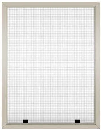Vista 10 de Mosquiteros de ventana de tamaño personalizado ensamblados (Bronce)