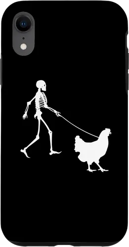 Vista 24 de iPhone 16 Matching Family chicken Skull Costume Halloween Case