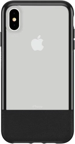 Vista 14 de OtterBox - Funda ultradelgada para iPhone X y XS (solamente) - Funda protectora transparente con acento de fieltro de lujo (magenta cristalino)