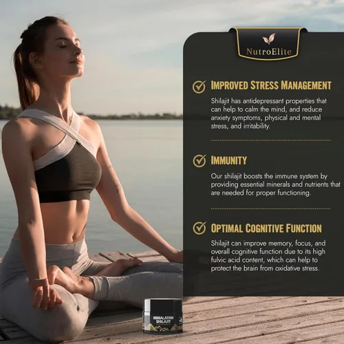 Vista 3 de Resina Shilajit del Himalaya pura de grado dorado, 100% natural, auténtica y orgánica, suplemento de energía, vitalidad y bienestar, probada